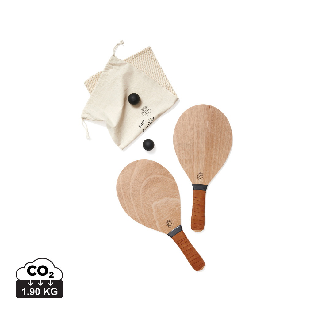 Set tenis de plajă VINGA Colos personalizat cu logo