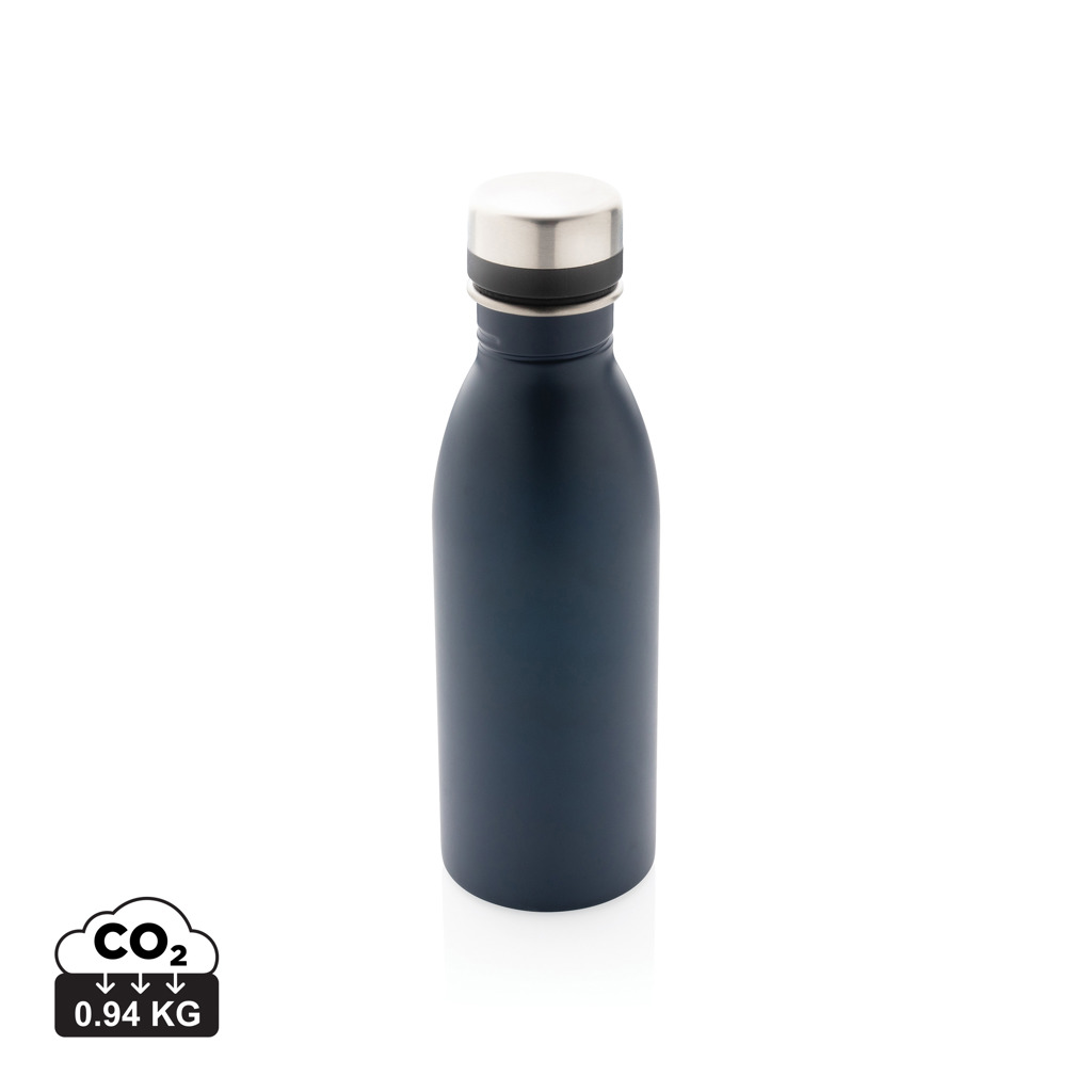 Sticlă de apă deluxe cu închidere etanșă, inox reciclat RCS personalizat cu logo