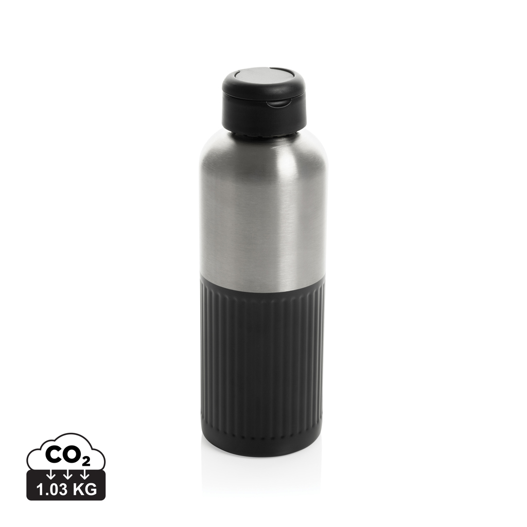 Sticlă de apă etanșă Ripple RCS R-steel cu mâner 750 ml personalizat cu logo