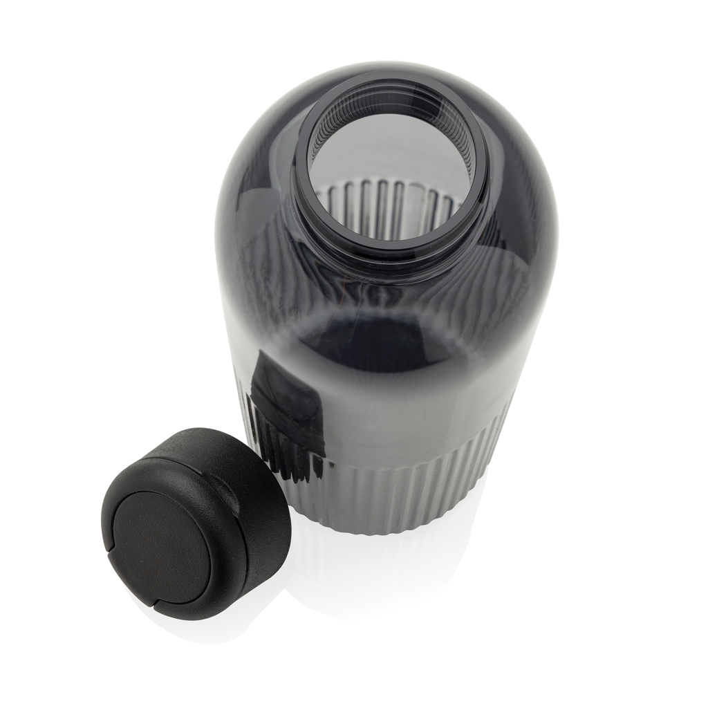 Sticlă de apă etanșă Ripple RCS RPET cu mâner 750 ml personalizat cu logo