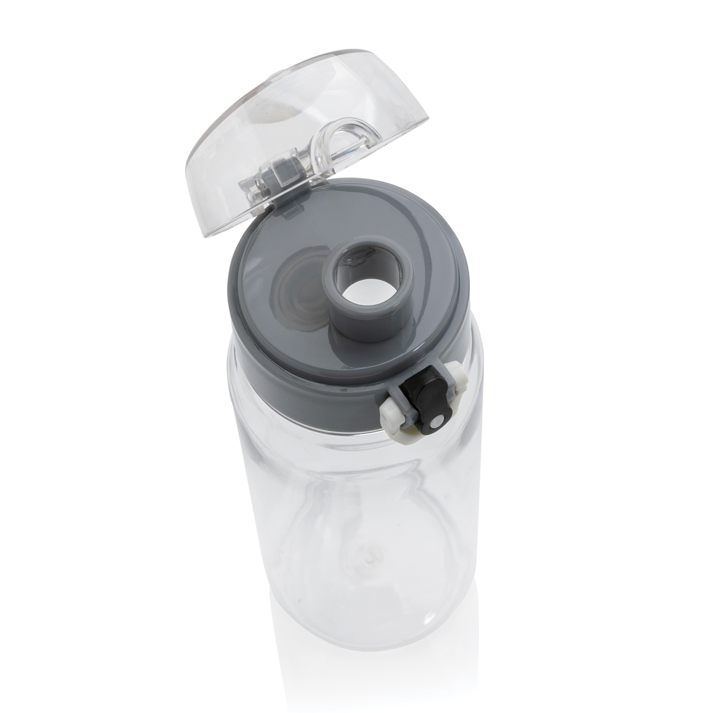 Sticlă de apă etanșă Yide 600 ml din plastic reciclat RCS personalizat cu logo