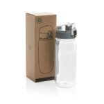 Sticlă de apă etanșă Yide 600 ml din plastic reciclat RCS personalizat cu logo