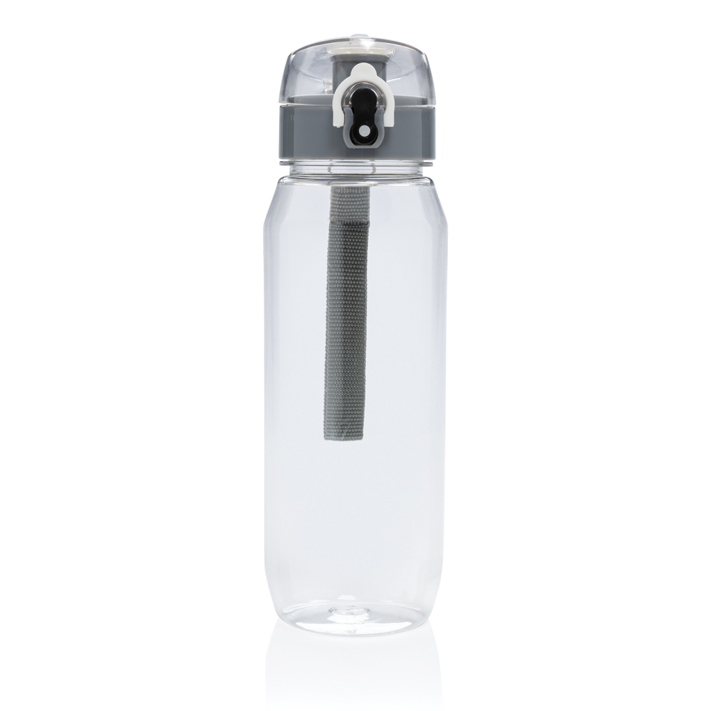 Sticlă de apă etanșă Yide 800 ml din plastic reciclat RCS personalizat cu logo