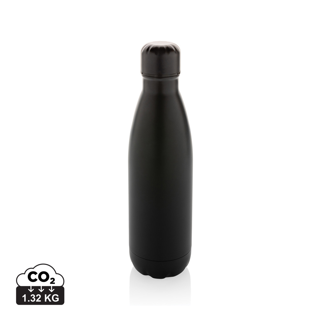 Sticlă de apă Eureka din inox reciclat certificat RCS personalizat cu logo