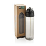 Sticlă de apă Omni Sip de 800ml, din plastic reciclat RCS personalizat cu logo