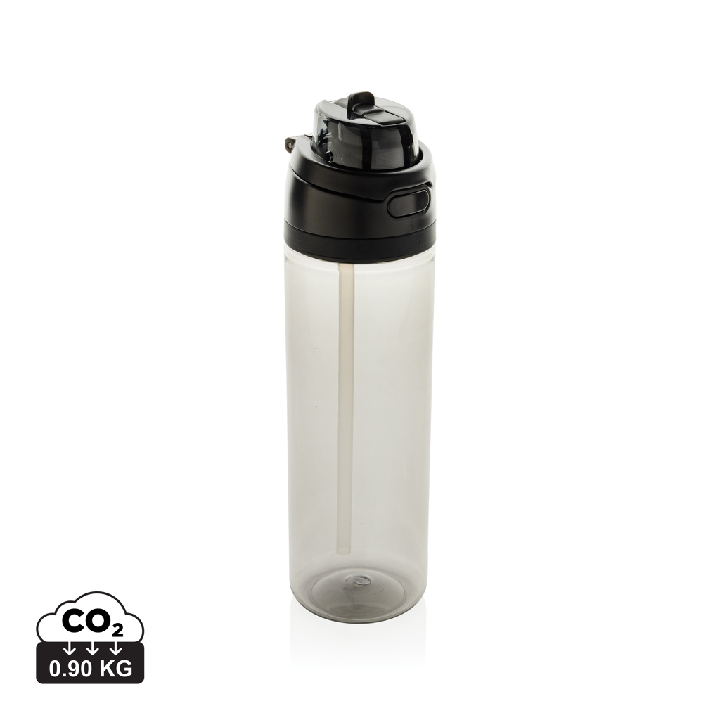 Sticlă de apă Omni Sip de 800ml, din plastic reciclat RCS personalizat cu logo