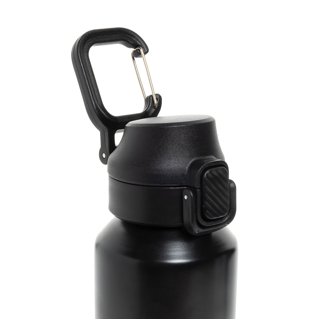 Sticlă etanșă pentru sport Via, de 600 ml RCS personalizat cu logo