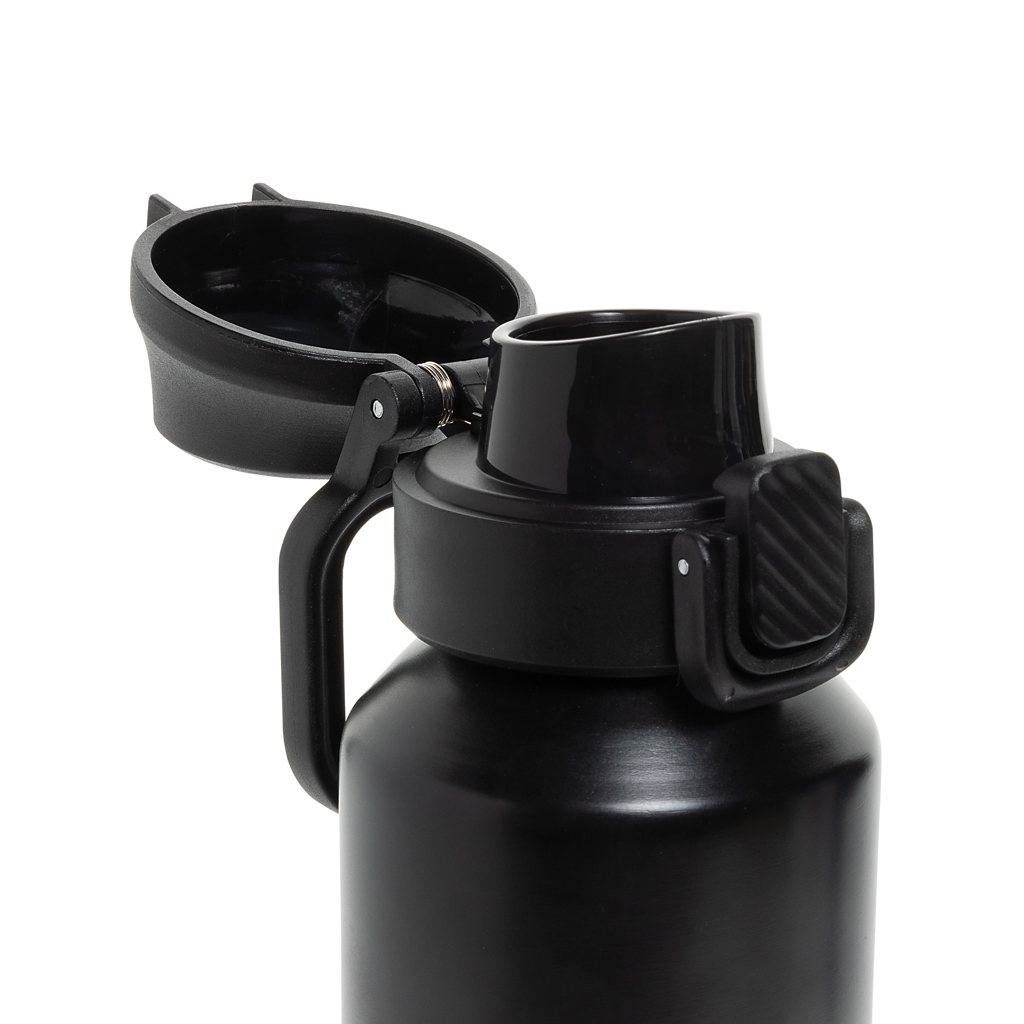 Sticlă etanșă pentru sport Via, de 600 ml RCS personalizat cu logo