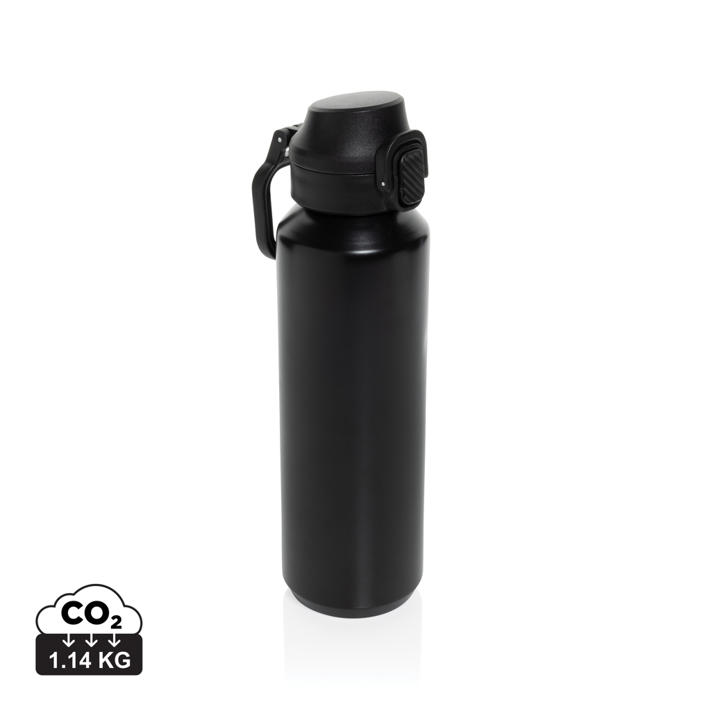 Sticlă etanșă pentru sport Via, de 600 ml RCS personalizat cu logo
