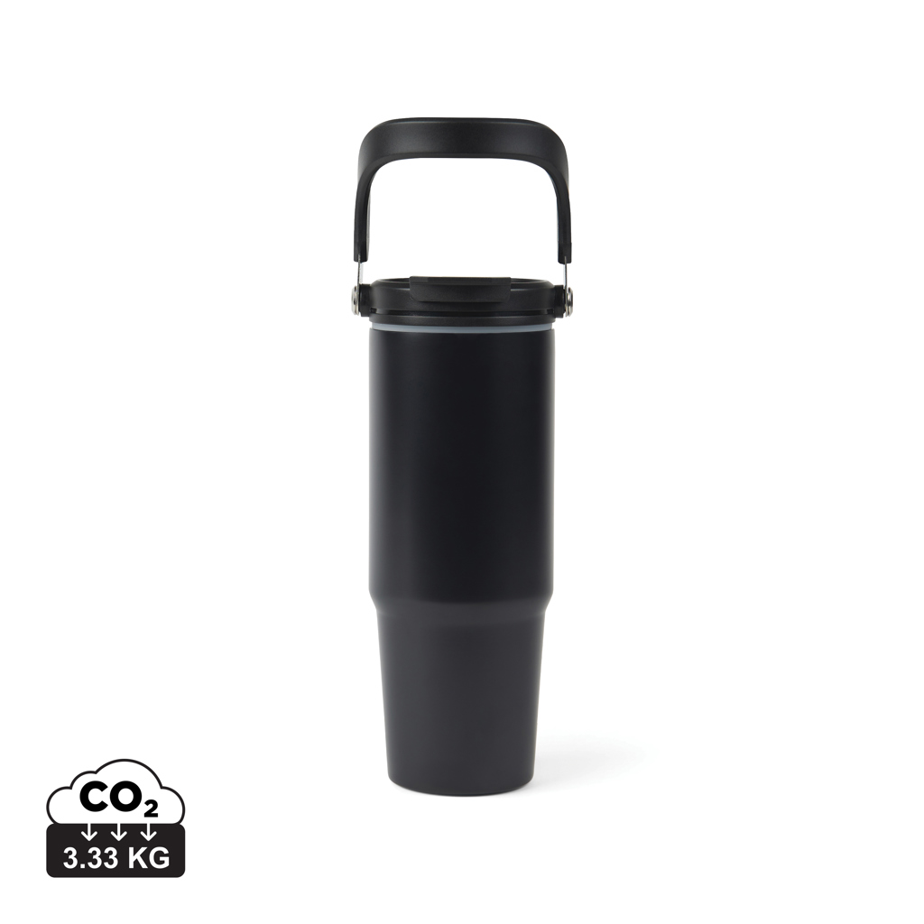 Sticlă reciclata inox VINGA Eos Trek RCS 880 ml personalizat cu logo