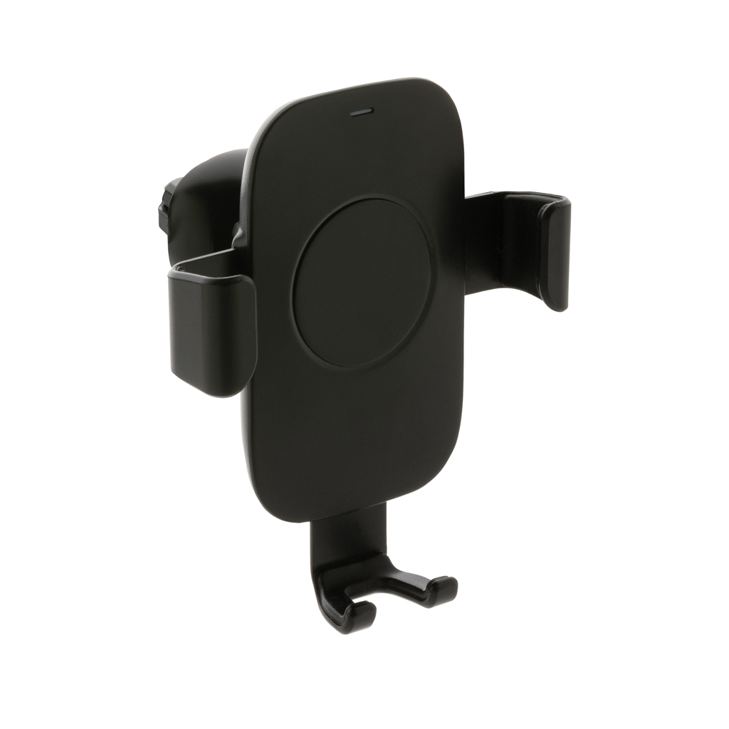 Suport auto cu încărcare wireless 10W plastic reciclat RCS personalizat cu logo
