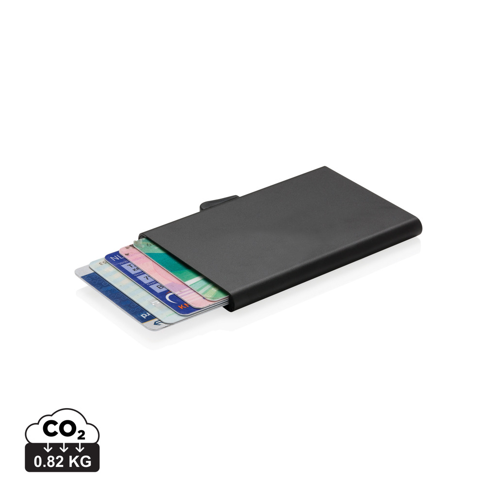 Suport carduri RFID C-Secure din aluminiu