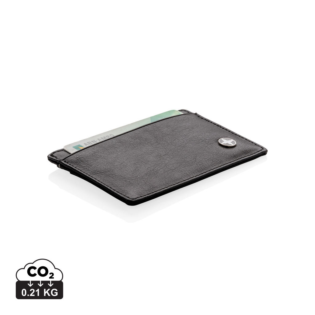 Suport carduri Swiss Peak RFID anti-skimming personalizat cu logo