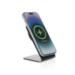 Suport magnetic de încărcare wireless Terra de 15W personalizat cu logo