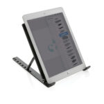 Suport universal laptop/tabletă Terra aluminiu reciclat RCS personalizat cu logo