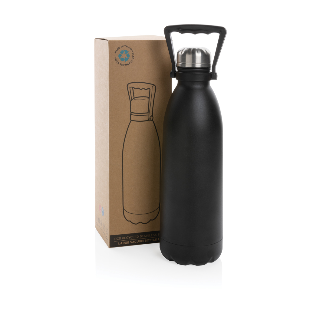 Termos ermetic 1.5L din inox reciclat RCS personalizat cu logo