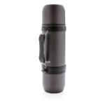 Termos ermetic Swiss peak cu 2 pahare personalizat cu logo