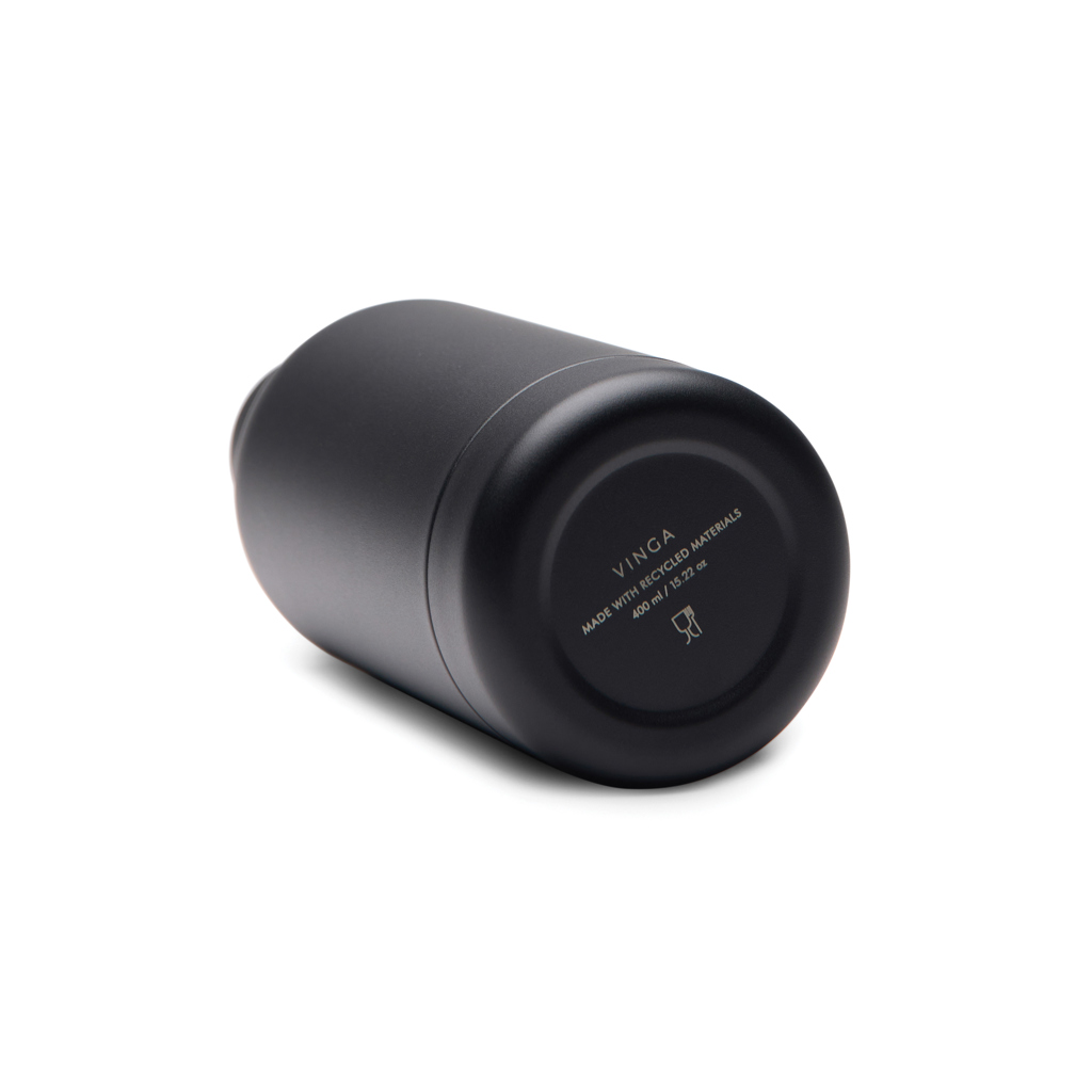 Termos inox VINGA Parks RCS 400 ml personalizat cu logo