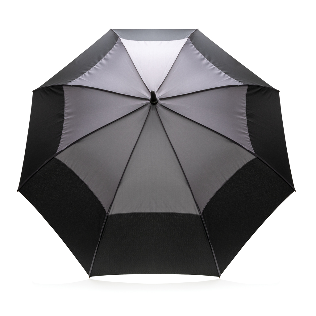 "Umbrelă 27"" Impact AWARE™ RPET 190T rezistentă la furtuni" personalizat cu logo