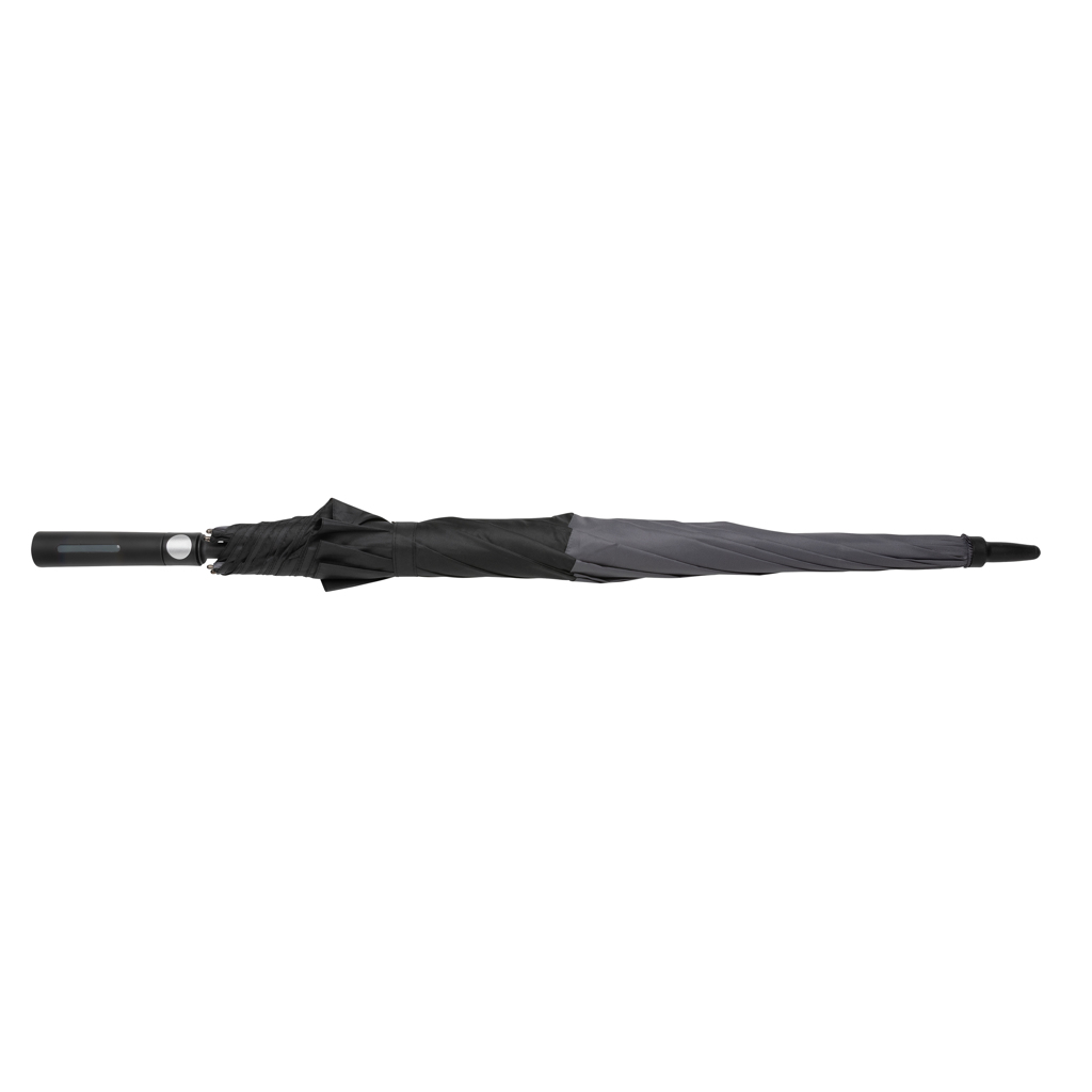 "Umbrelă 27"" Impact AWARE™ RPET 190T rezistentă la furtuni" personalizat cu logo
