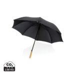 "Umbrelă automată 27"" Impact AWARE™ RPET 190T mâner bambus"