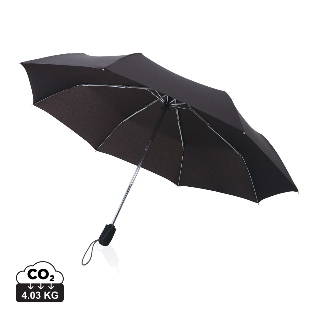 Umbrelă automată Swiss Peak AWARE™ Traveller 21” personalizat cu logo