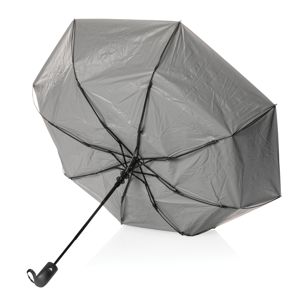 "Umbrelă mini Impact AWARE™ RPET 190T Pongee, 21"", două cul personalizat cu logo