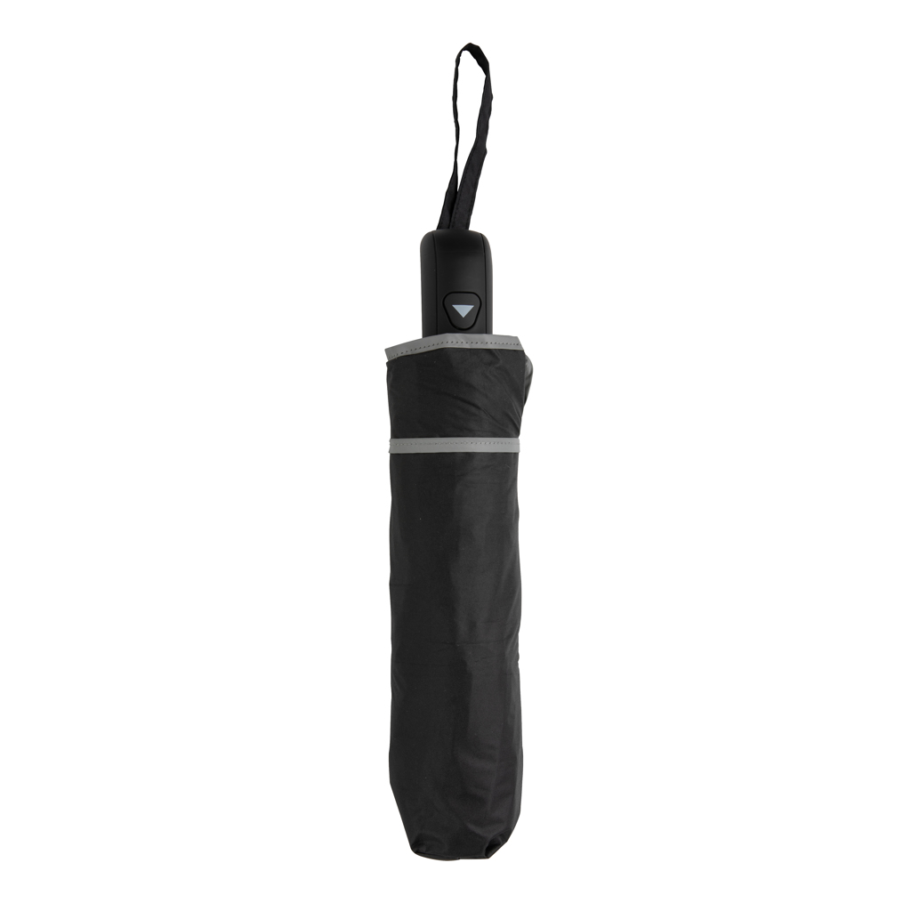 "Umbrelă mini Impact AWARE™ RPET 190T Pongee, 21"", două cul personalizat cu logo