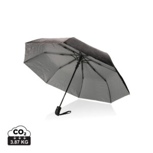 21″ Impact AWARE™ RPET 190T Pongee dual colour mini umbrella