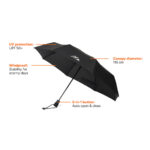 Umbrelă Nordic Drift Trail 23" AWARE™ RPET personalizat cu logo