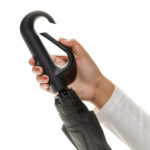Umbrelă Yara 21" AWARE™ RPET cu carabină personalizat cu logo