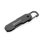 Unealtă pliabilă Gear X EDC cu carabinieră și cutter personalizat cu logo